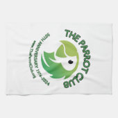 De Parrot Club 50e Jubileum keukenhanddoek (Horizontaal)