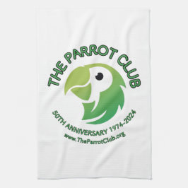 De Parrot Club 50e Jubileum keukenhanddoek