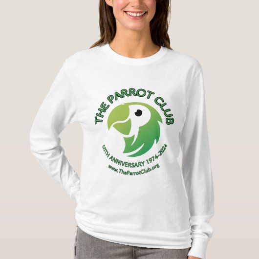 De Parrot Club 50e Jubileum Long-Sleeve T-shirt (Voorkant)