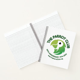 De Parrot Club 50e Jubileum spiraal Notitieboek
