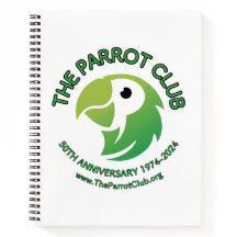 De Parrot Club 50e Jubileum spiraal Notitieboek