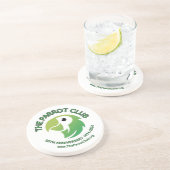 De Parrot Club 50th Jubileum Sandstone Onderzetter (Zijkant)