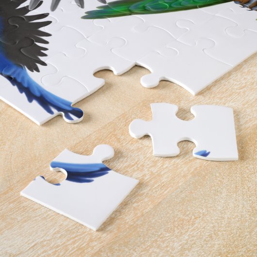 De Parrot Lovers Puzzle Legpuzzel (Zijkant)