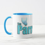 De Parrotlets Pacific Blue Parrotlet Coffee Mok (Links)