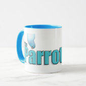 De Parrotlets Pacific Blue Parrotlet Coffee Mok (Voorkant links)