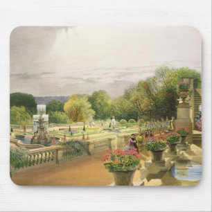 De Parterre, Harewood House bij Leeds, pub. door T Muismat