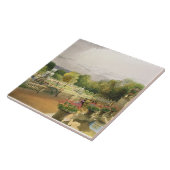 De Parterre, Harewood House bij Leeds, pub. door T Tegeltje (Zijkant)