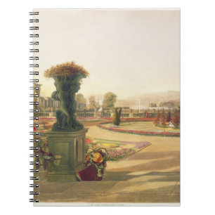 De Parterre, Trentham Hall Gardens, pub. door Thom Notitieboek