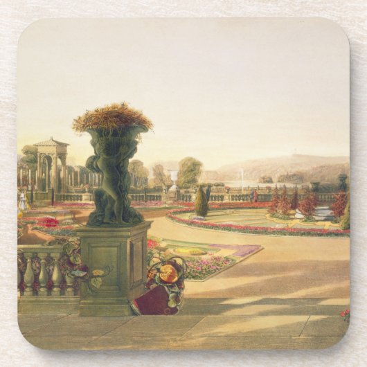 De Parterre, Trentham Hall Gardens, pub. door Thom Onderzetter (Voorkant)