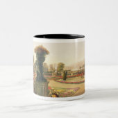 De Parterre, Trentham Hall Gardens, pub. door Thom Tweekleurige Koffiemok (Center)