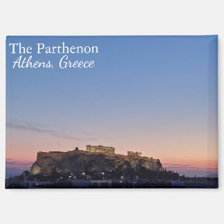 De Parthenon Griekenland bij Zonsondergang Souveni Magneet
