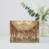 De particuliere vergaderzaal van de koningin, Wind Briefkaart (Staand voorkant)