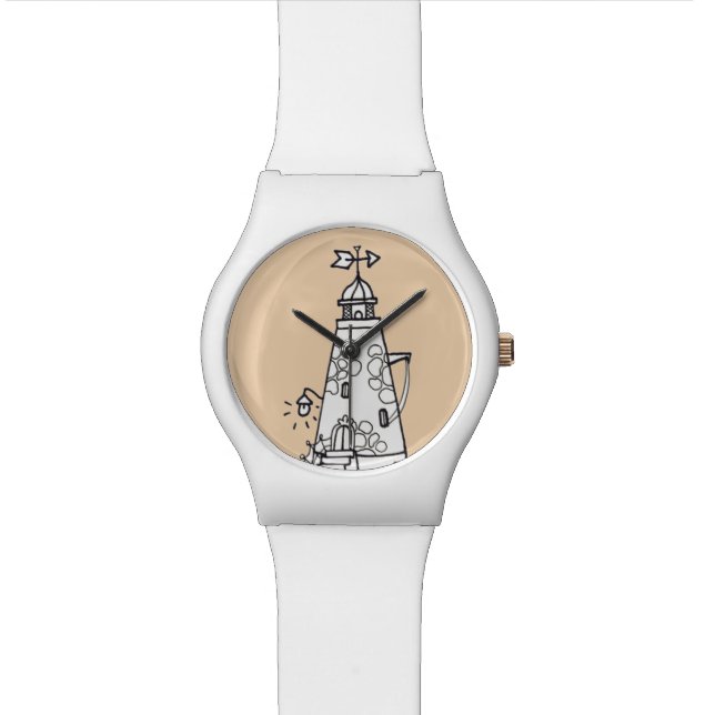 De particuliere vuurtoren horloge (Close Up)