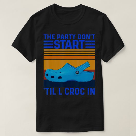 De partij begint niet om te plassen. t-shirt (Design voorkant)