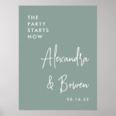 De partij begint nu met het huwelijksgebaar Eucaly Poster (Voorkant)