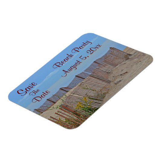 De Partij bewaart de Datum Magneet (Linkerzijde)