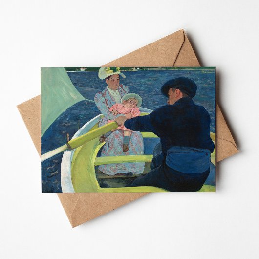 De partij bij de vangst | Mary Cassatt Kaart