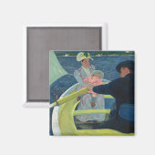 De partij bij de vangst | Mary Cassatt Magneet (Voorkant / Achterkant)