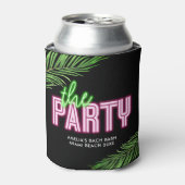 De partij Groen & Roze Tropisch Bach Blikjeskoeler (Blikje Voorkant)