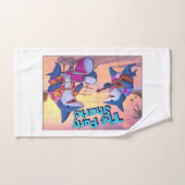 De partij Sharks Band Handdoek (Handdoek)