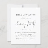 De Partij van de Avond van het Weddenschap van het (Voorkant)