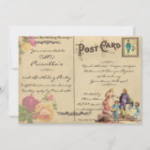 De Partij van de dag van de geboorte, , oude brief Kaart (Voorkant)