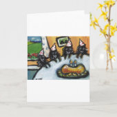 De partij van de de zomerverjaardag van Schipperke Kaart (Gele Bloem)