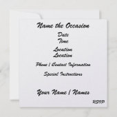 De Partij van de DISCO - SRF Kaart (Achterkant)