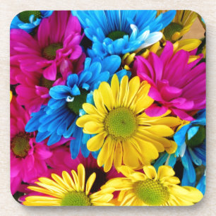De Partij van de Douche van Daisy Flowers Blossoms Bier Onderzetter