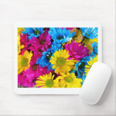 De Partij van de Douche van Daisy Flowers Blossoms Muismat (Met muis)