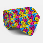 De Partij van de Douche van Daisy Flowers Blossoms Stropdas (Opgerold)
