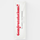 De partij van de Graduatie van het manuscript van  Spandoek (Verticaal)