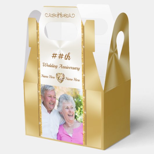 De Partij van de Jubileum is voorstander van ideeë Bedankdoosjes (Geopend)