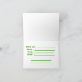 De Partij van de pool! Uitnodiging (Binnen)
