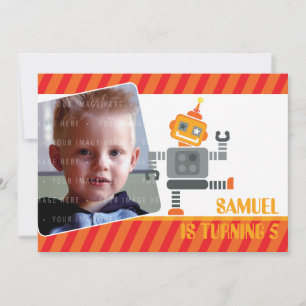 DE PARTIJ VAN DE VERJAARDAG VAN DE FOTO NODIGT: KAART