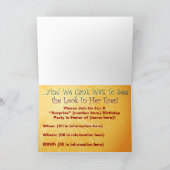 De Partij van de Verjaardag van de verrassing (Binnen)