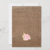 De partij van de Verrassingspartij Hispanic nodigt Kaart (Achterkant)