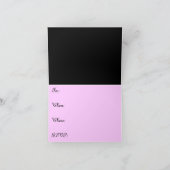 De Partij van de vrijgezellin! Uitnodigingen (Binnen)