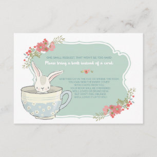 De Partij van het baby shower brengt het Tussenvoe Informatiekaartje