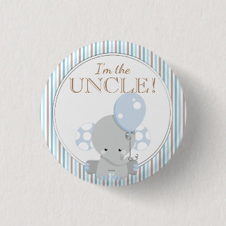 De partij van het Baby shower van de douane I ben Ronde Button 3,2 Cm