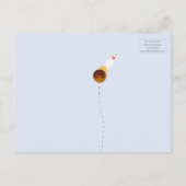 De Partij van het kegelen dankt u Briefkaart (Achterkant)