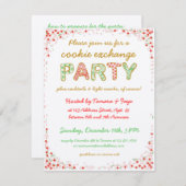 De partij van het Ruilmiddel van de Uitwisseling v Kaart (Voorkant / Achterkant)