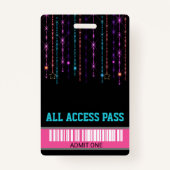 De partij van het Schaats van de rol, de Pas van V Badge (Voorkant)