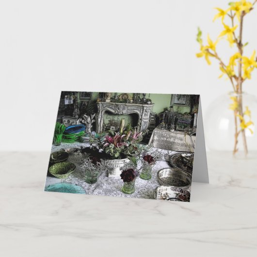 De Partij van Patsy! Kaart (Gele Bloem)