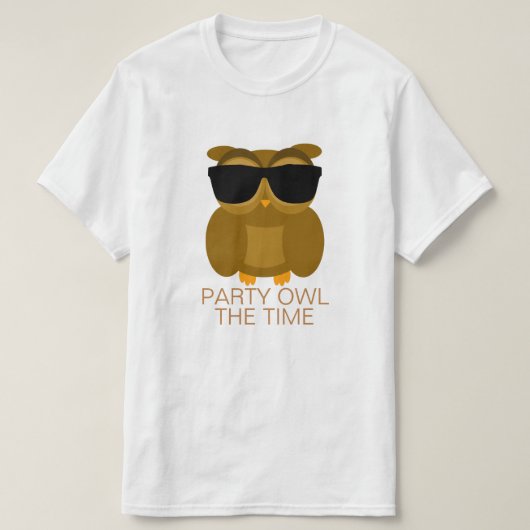 De partij zet de Tijd om T-shirt (Design voorkant)