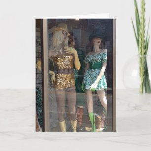 DE PARTIJMANNEQUINEN ZIJN VANDAAG AAN PARTIJ GEKLA KAART