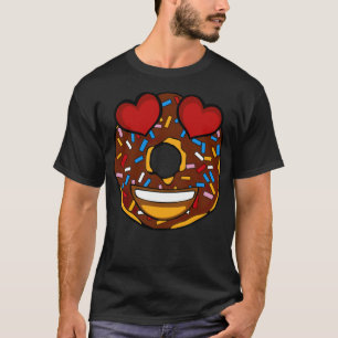 De partijtijd donut geen grappig kruisje t-shirt