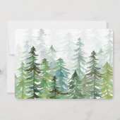 De partijuitnodiging van de Vakantie van de Feestdagenkaart (Achterkant)