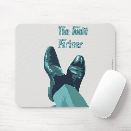 "De partner van de Controle" Muismat (Met muis)