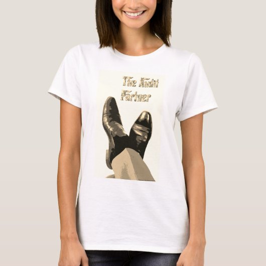 "De partner van de Controle" T-shirt (Voorkant)